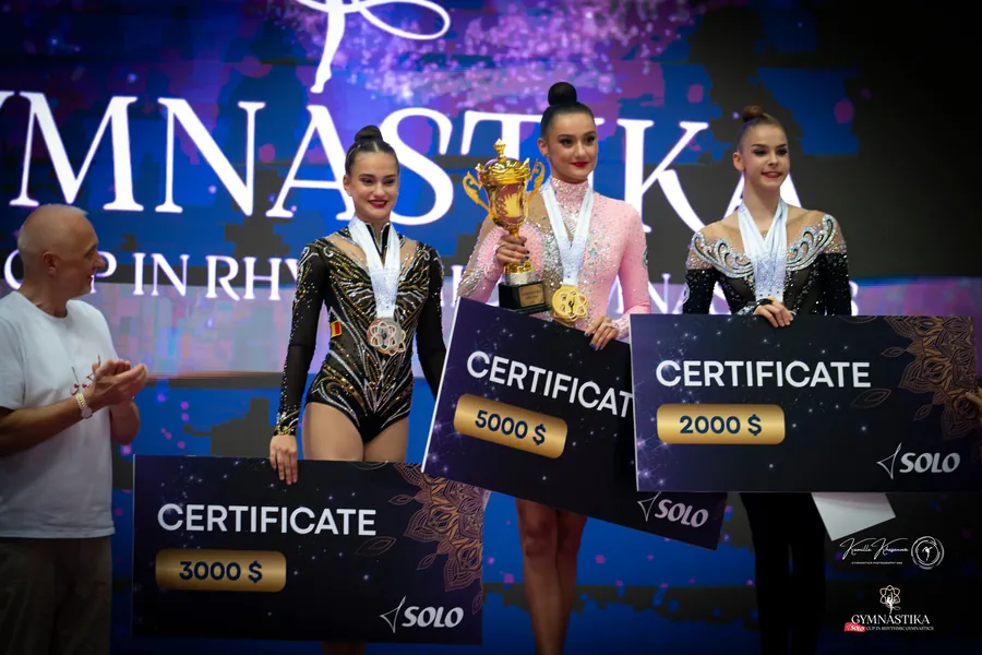 GYMNASTIKA SOLO CUP — award ceremony